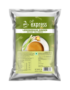 cafe express lemongrass ginger tea premix powder pack