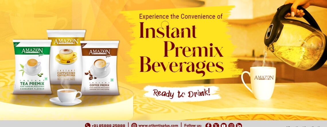 Experience the Convenience of Atlantis Premix Beverages - Ready to Drink!