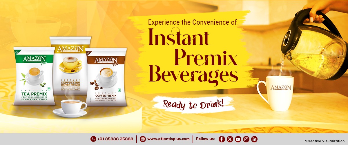 Experience the Convenience of Atlantis Premix Beverages - Ready to Drink!