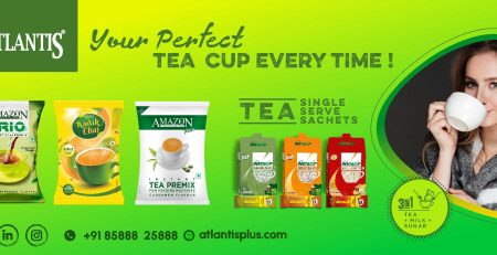 What are the flavours available of Premix Tea?