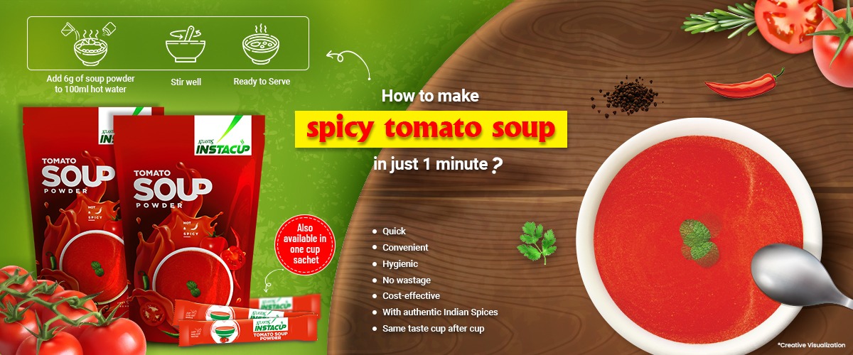 Make Spicy Tomato Soup in Just 1 Minute