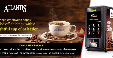 7 options powdered milk-based coffee machine hassle free coffee solution