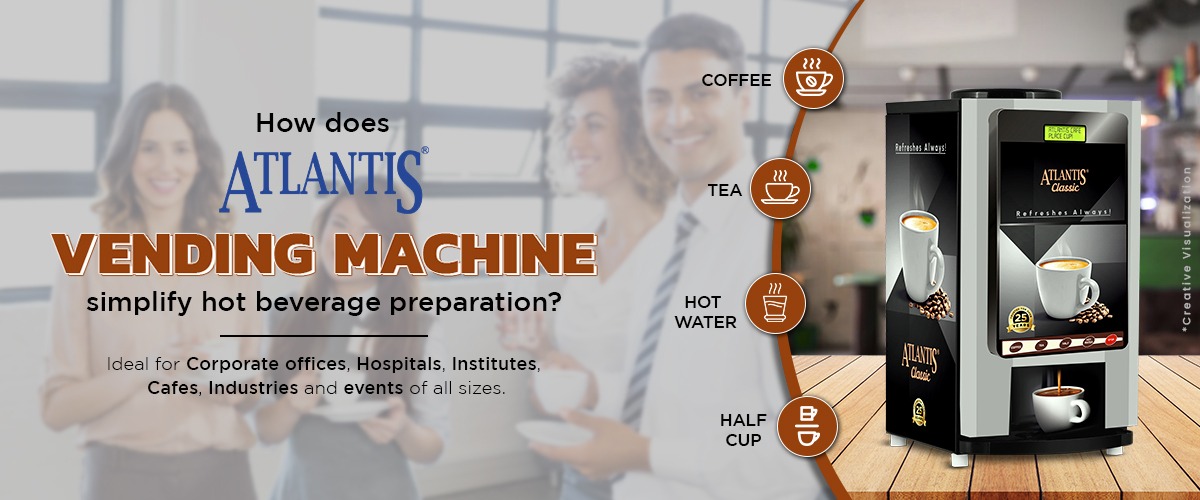 How Atlantis Coffee Machine simplifies hot beverage prep?