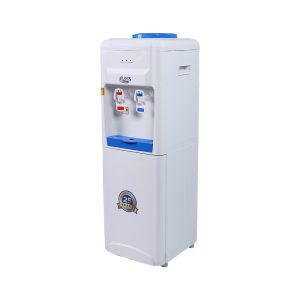 blue hot and cold water dispenser