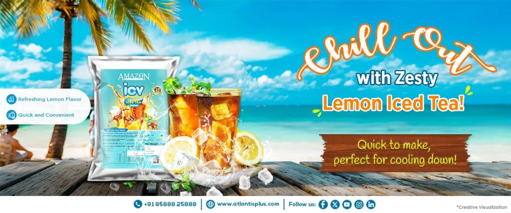 Chill Out with Zesty Lemon Iced Tea!